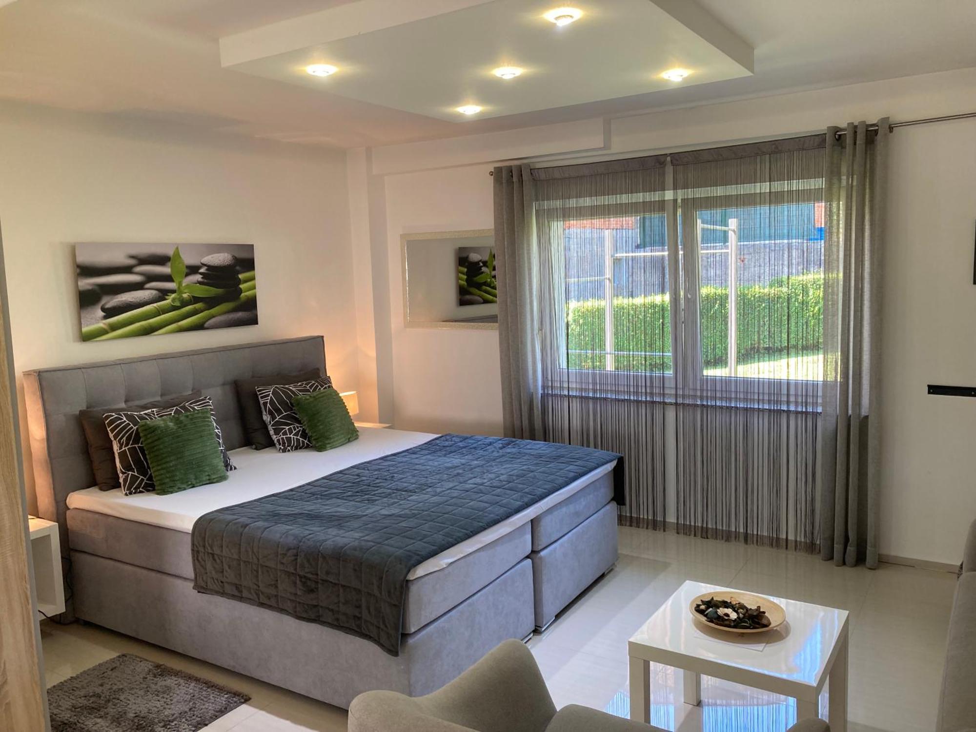 Apartman Sonas With Free Private Parking Карловаць Екстер'єр фото